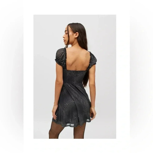 Urban Outfitters Audrey Mesh Mini Dress SP - Picture 2 of 11